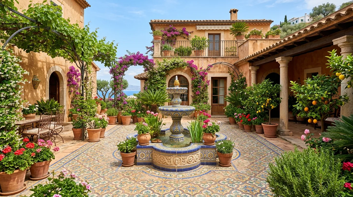 Choose warm, earthy wall colors