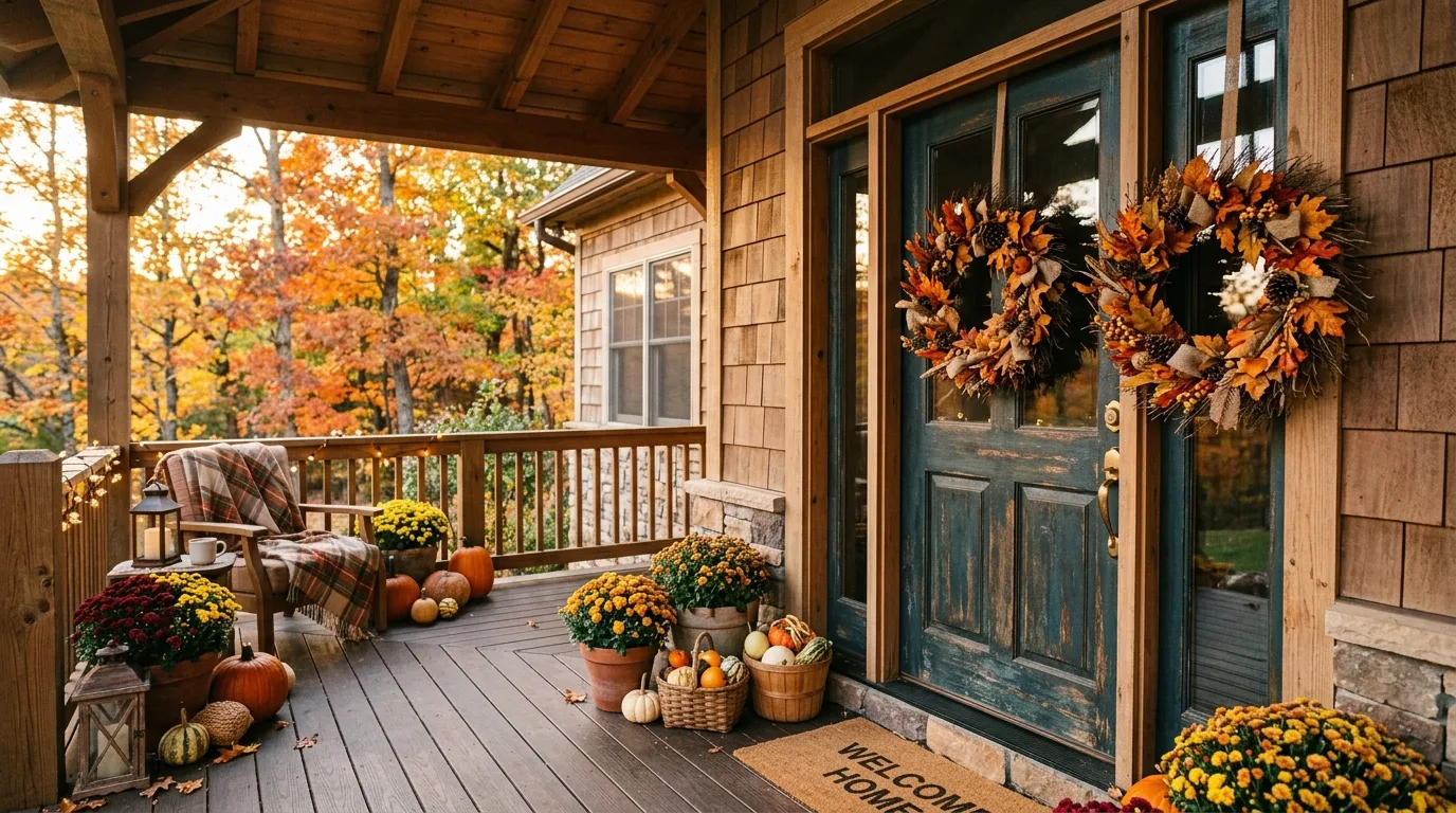 10 Outdoor Hanging Fall Decoration Ideas to Dress Up Your Porch