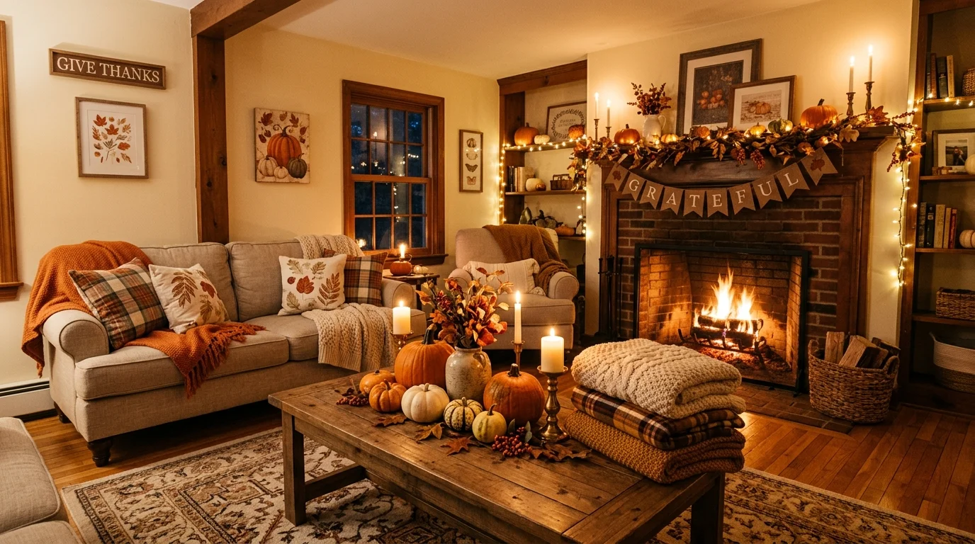 8 Thanksgiving Decoration Ideas for the Home to Welcome Holiday Guests