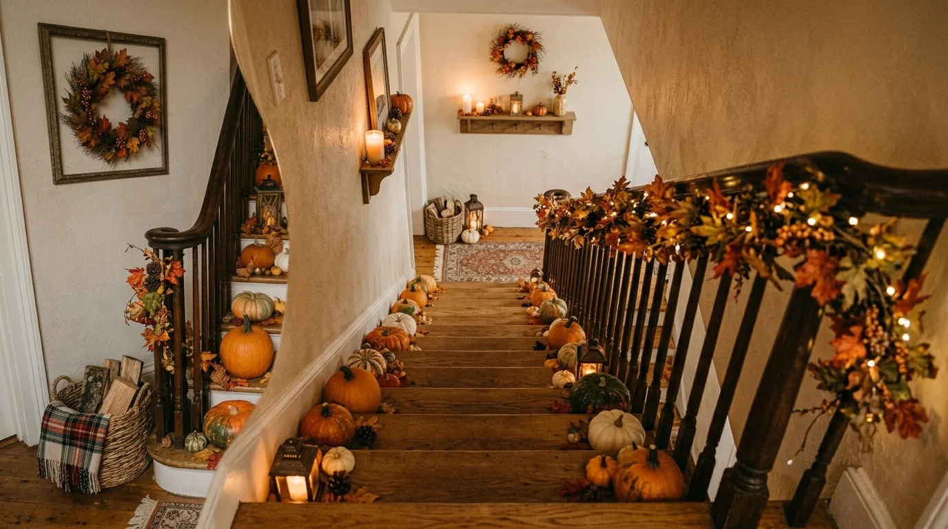 Add seasonal pillows and throws