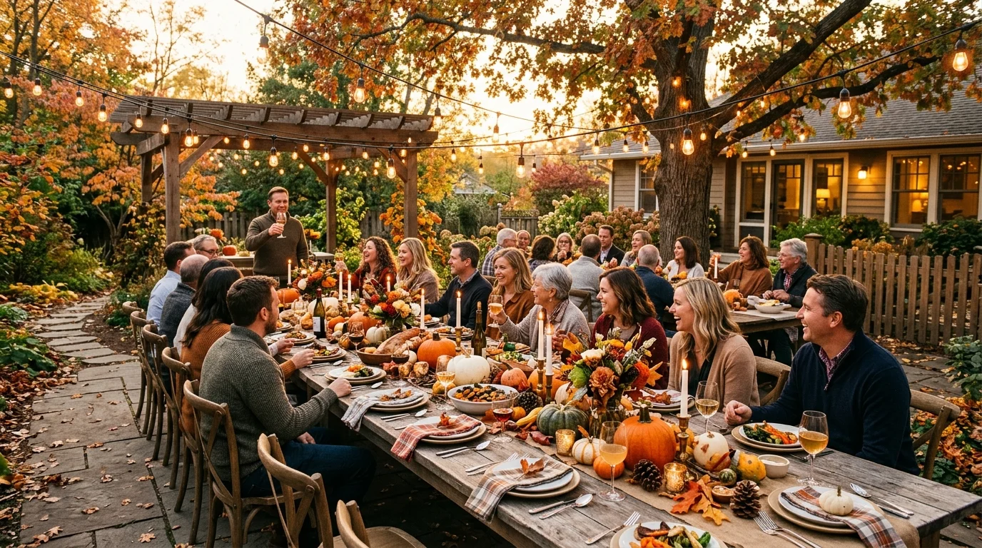 10 Outdoor Thanksgiving Decoration Ideas to Create a Festive Backyard Gathering