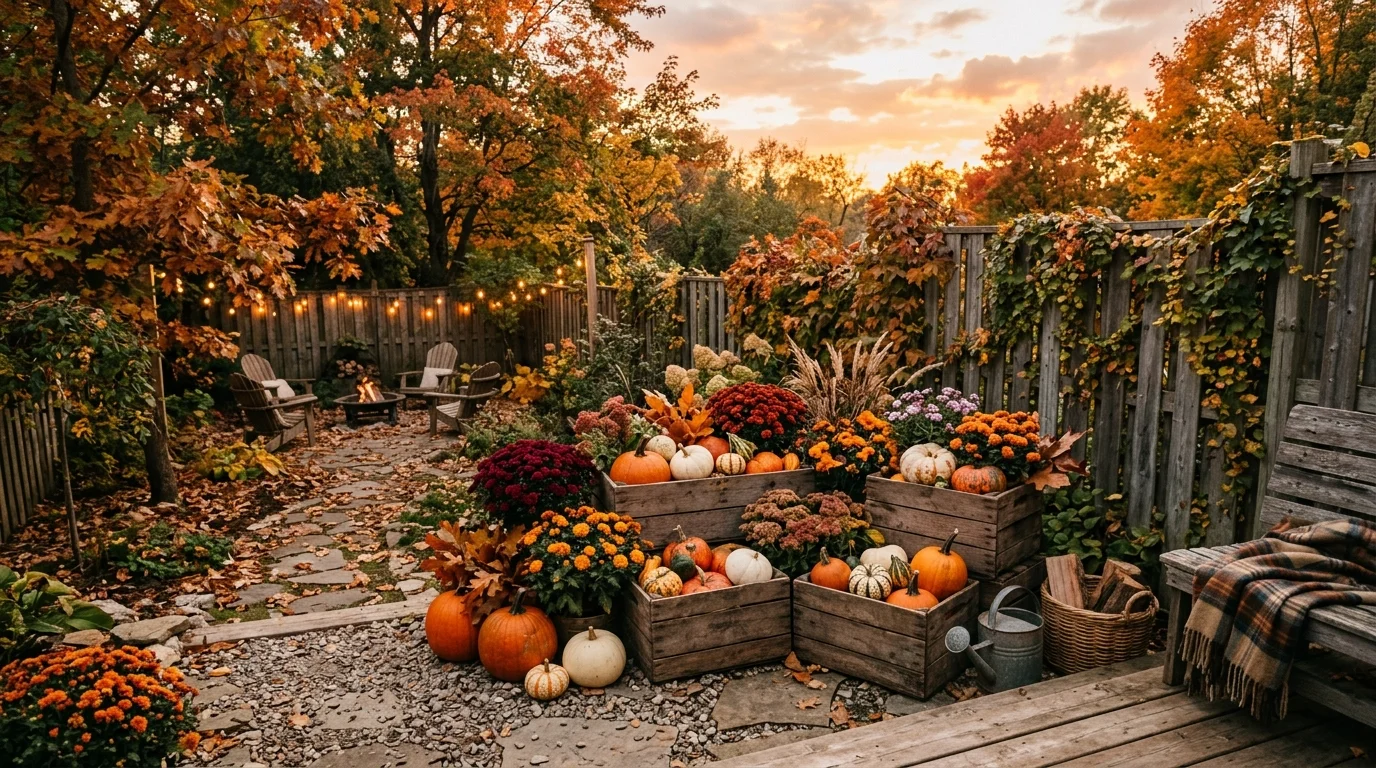 Add a cozy fire pit gathering zone