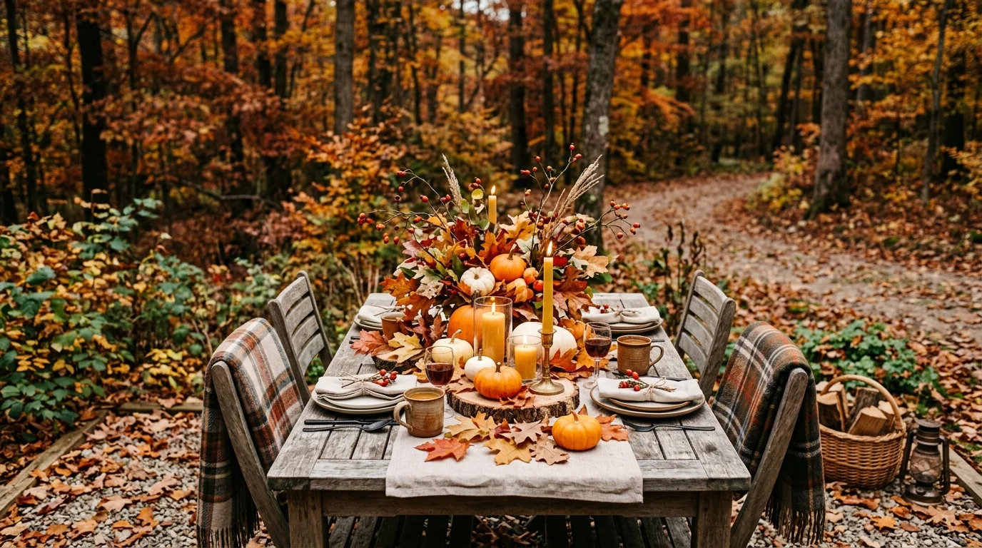 Finish with name cards and small details