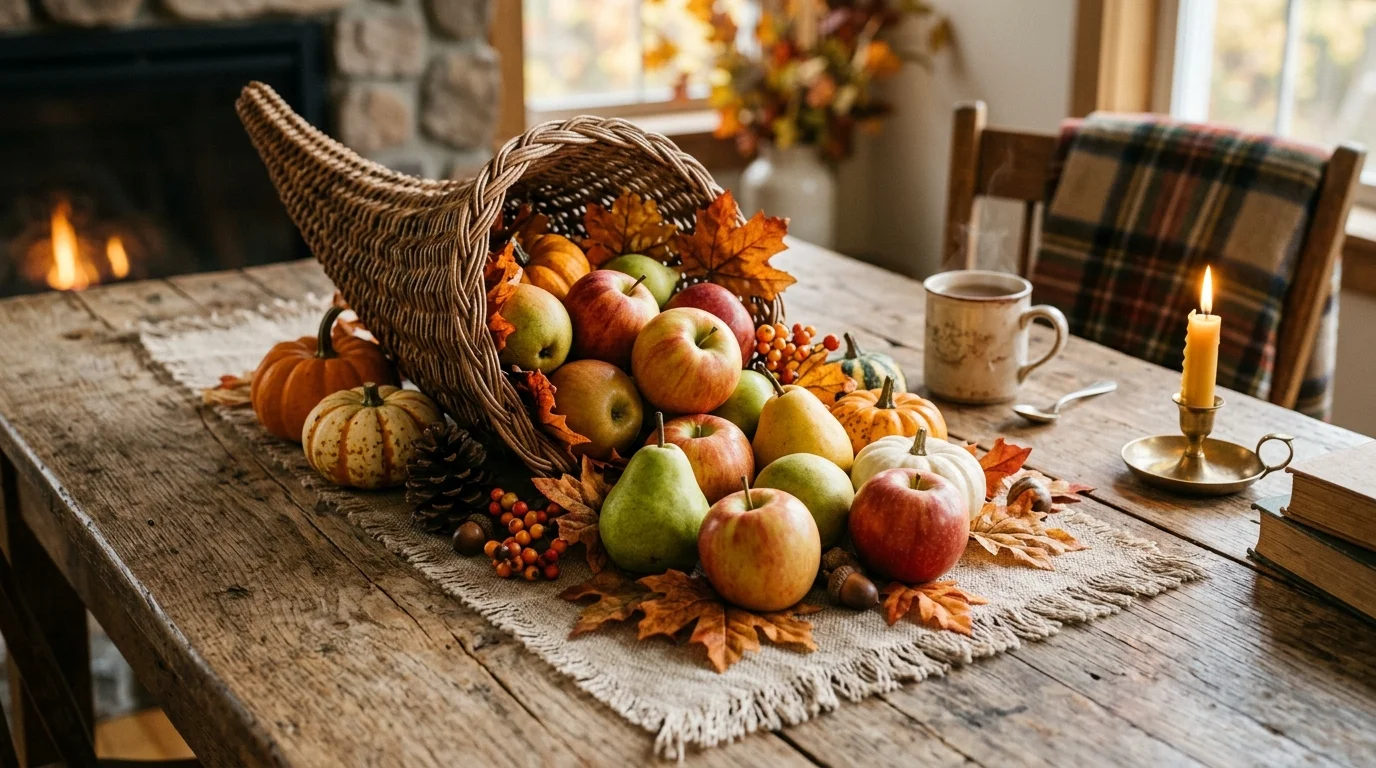 Use greenery for a softer look