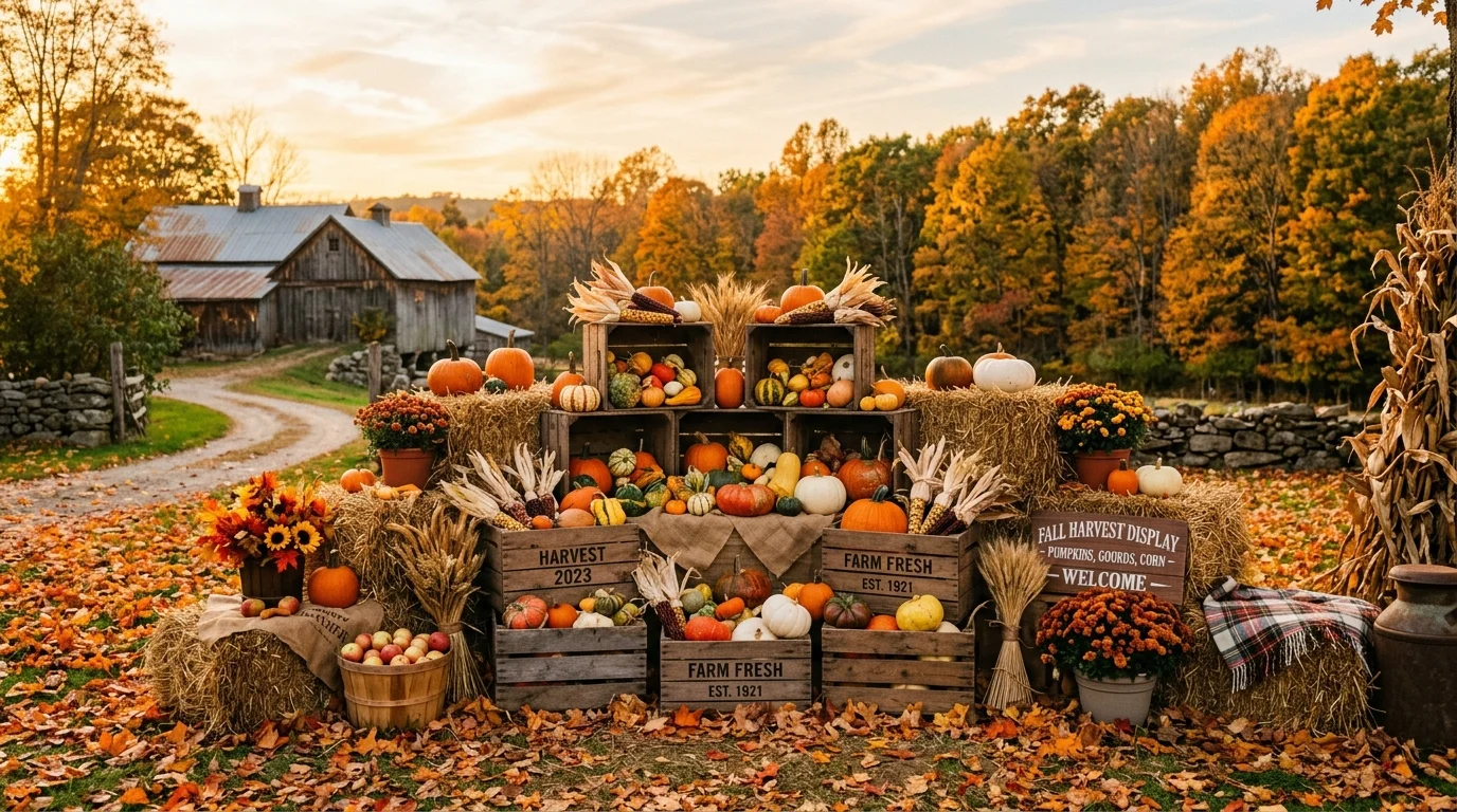8 Fall Harvest Decoration Ideas to Celebrate the Season in Style