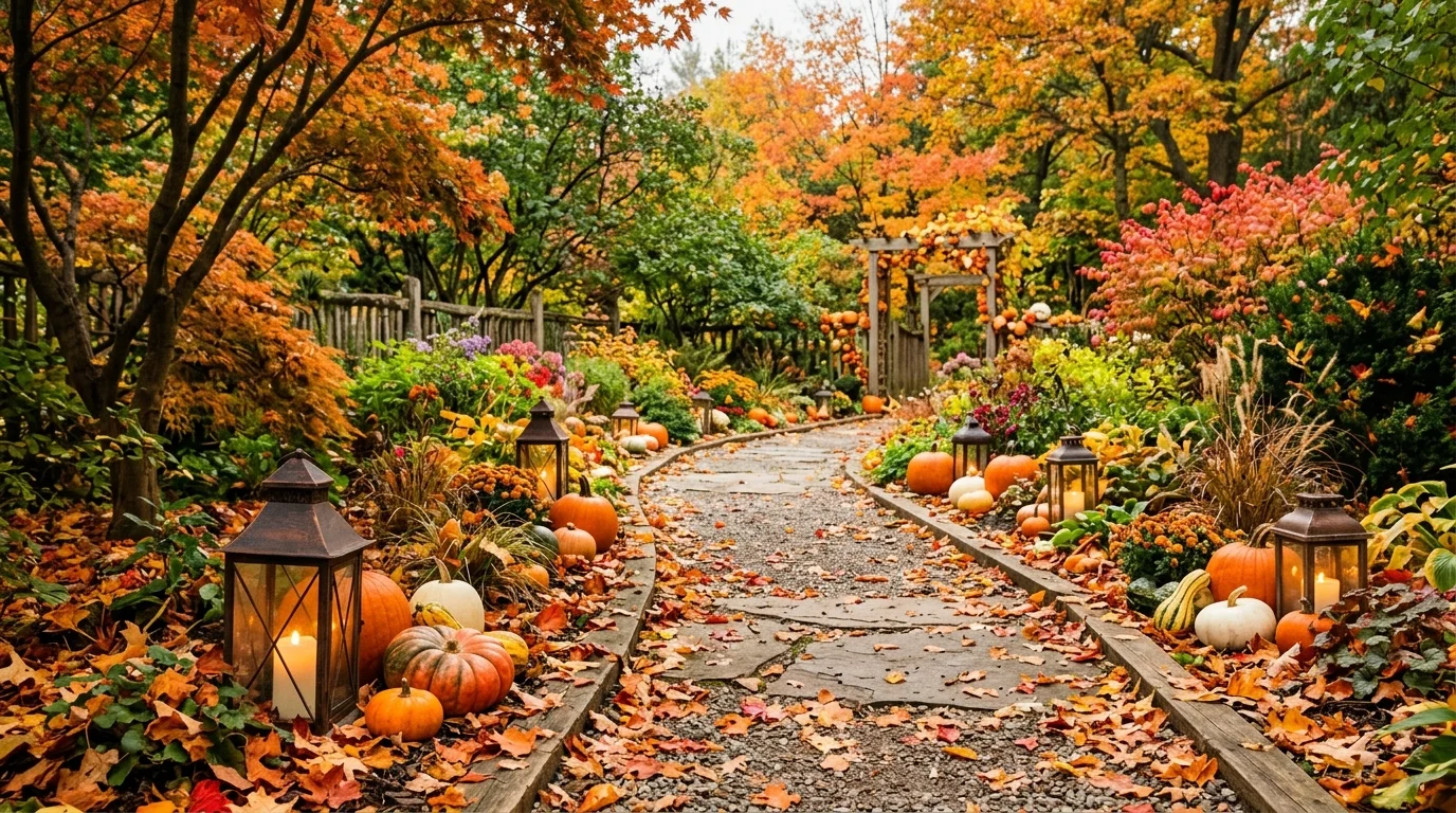 Create a cozy outdoor seating nook