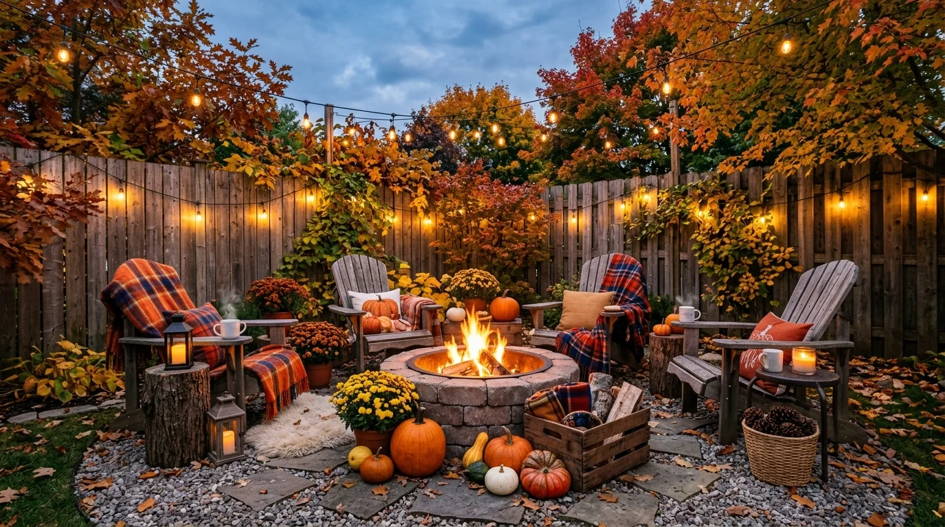 Add a harvest table near the entry