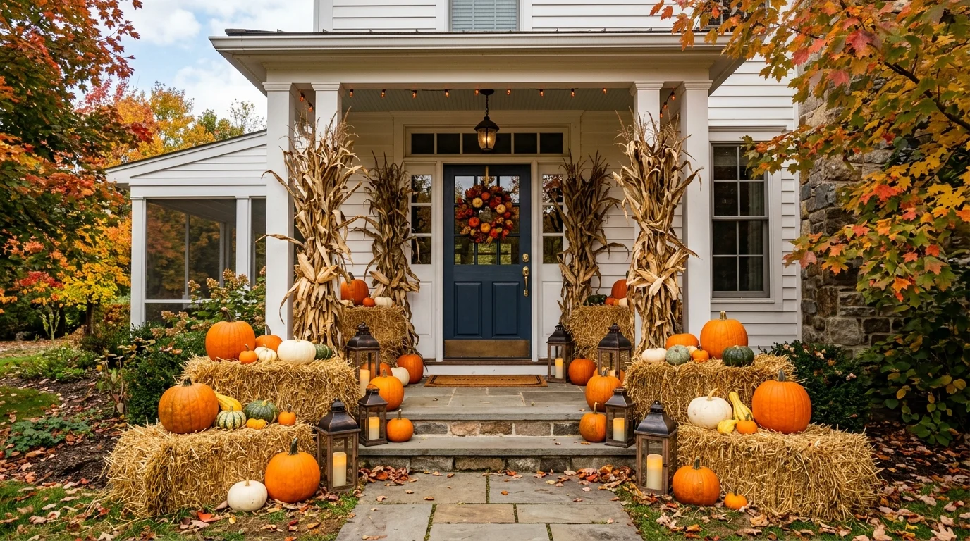 Use warm string lights