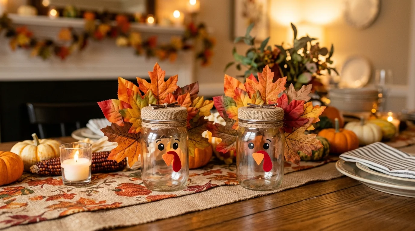 Use turkey napkin rings
