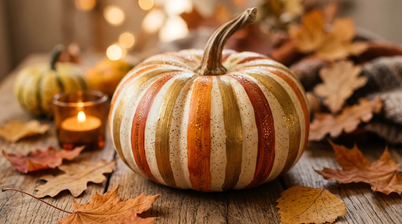 Group painted pumpkins by color