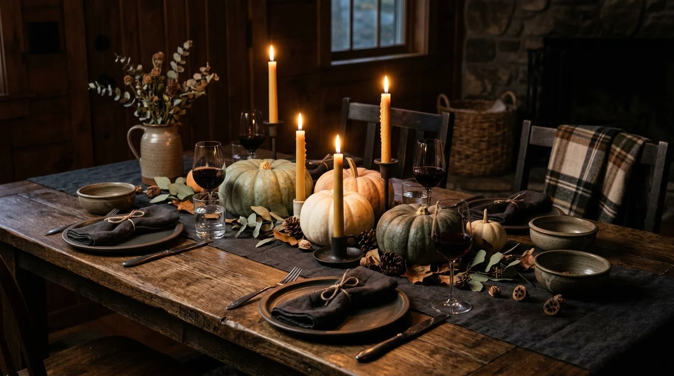 Add taper candles in mixed heights