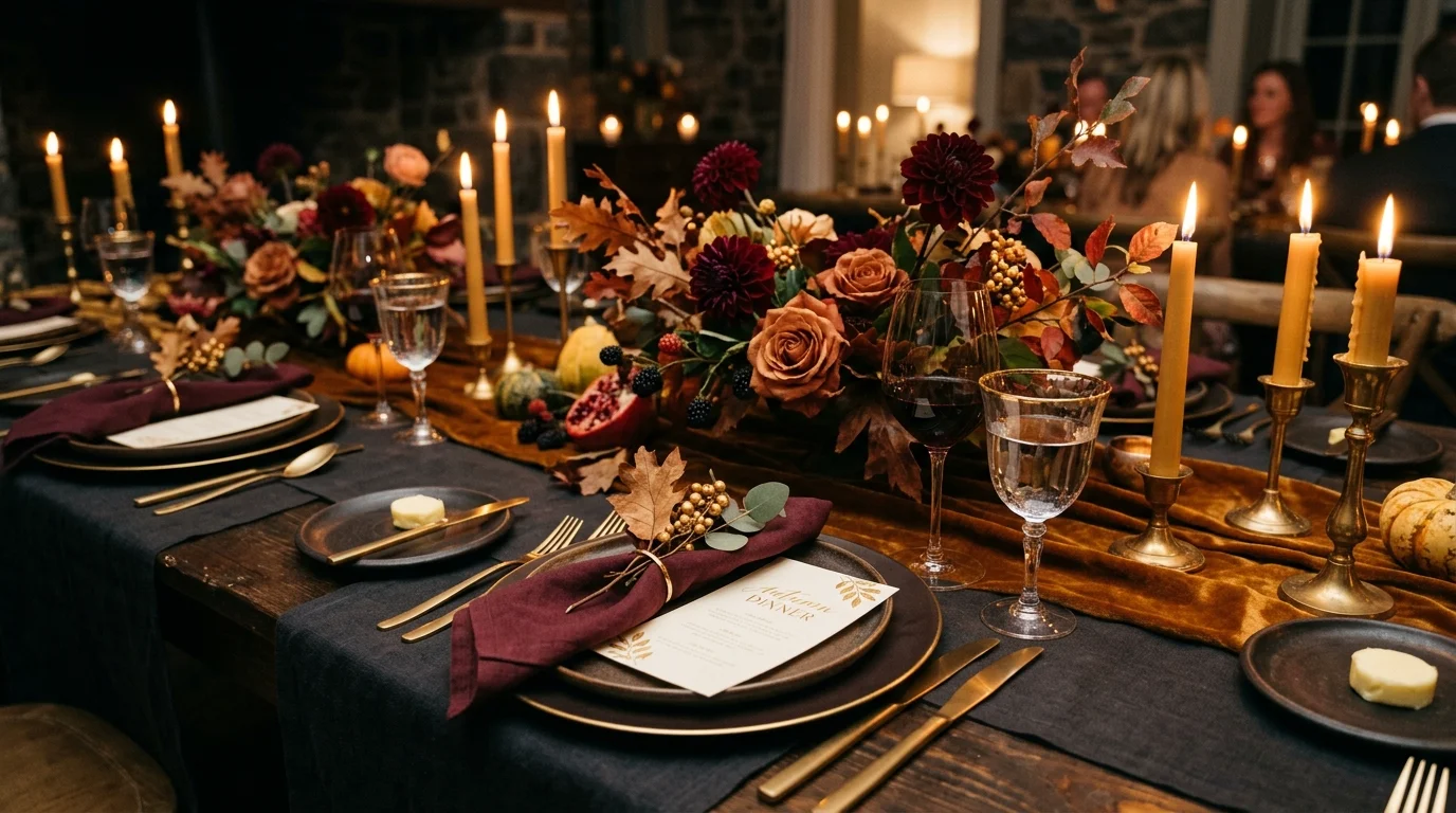 Use textured linen napkins