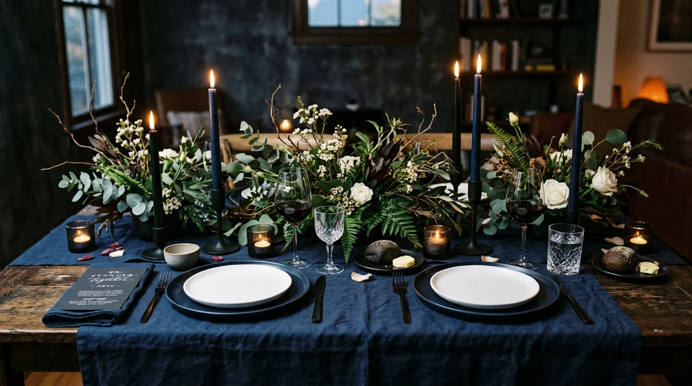 Keep glassware simple and refined