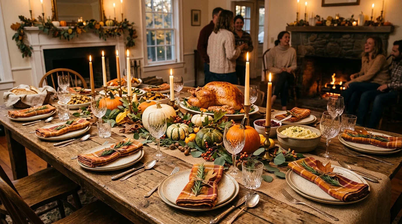11 Thanksgiving Tablescape Ideas for a Beautiful and Festive Dinner Table