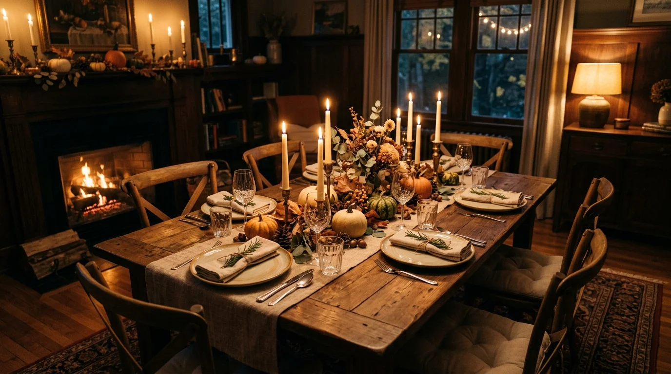 Finish with one repeated color accent