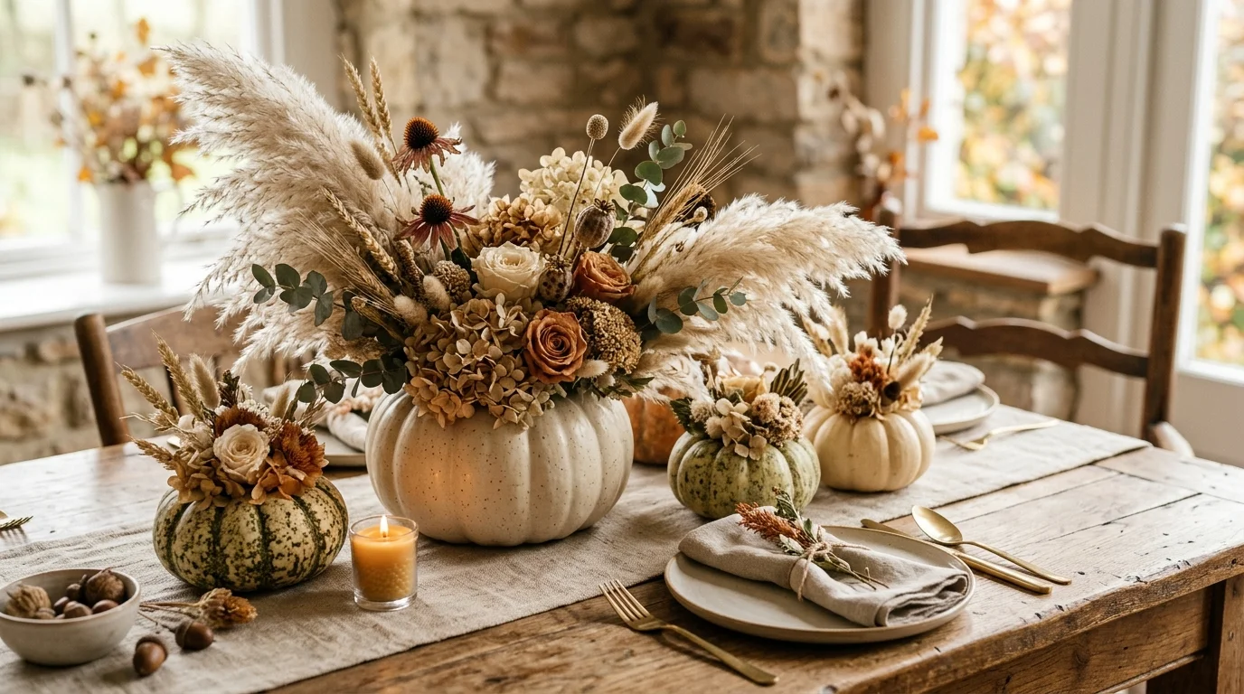 Add eucalyptus or trailing greenery