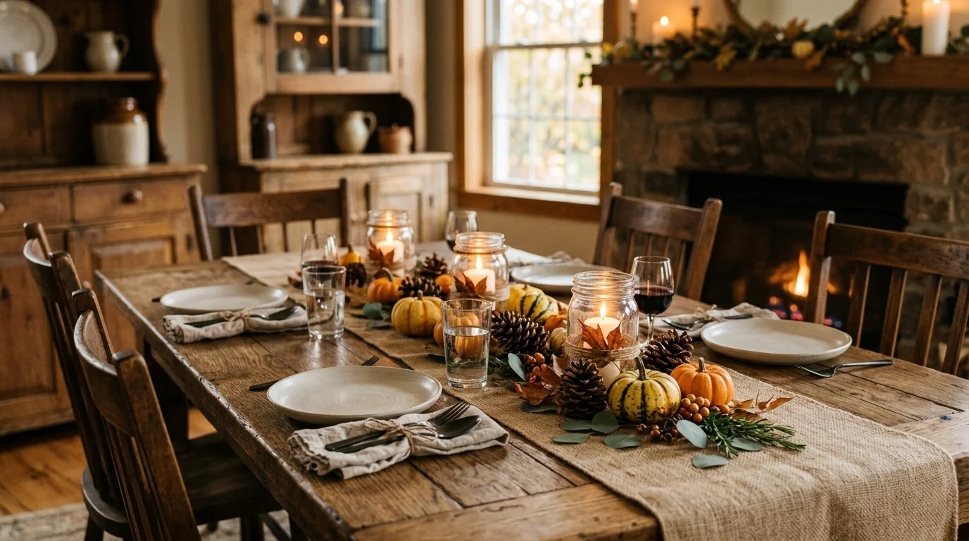 Add a textured runner