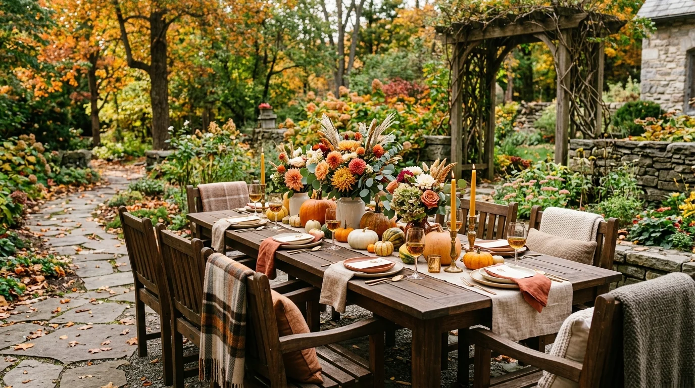 Mix wood and ceramic pieces