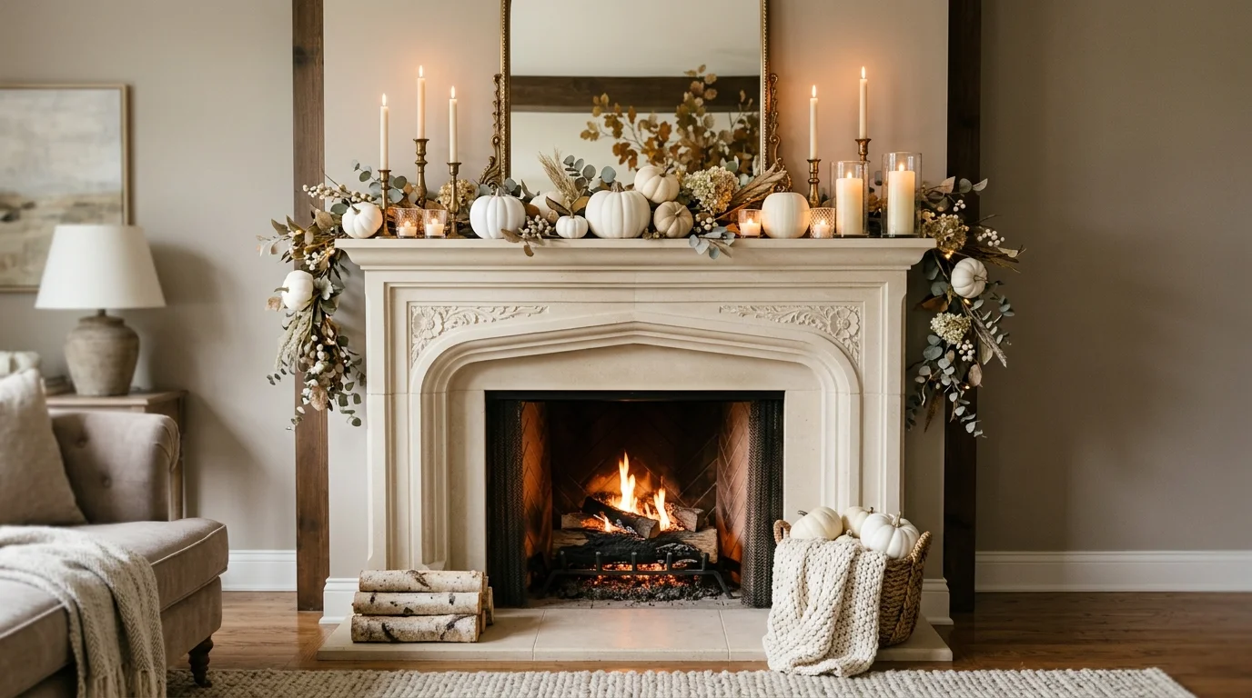 Use candlelight for warmth