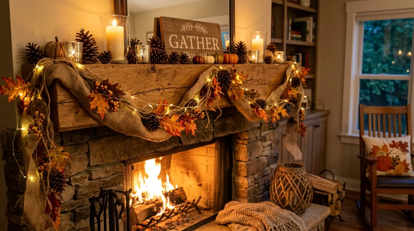 Add dried flowers or grasses