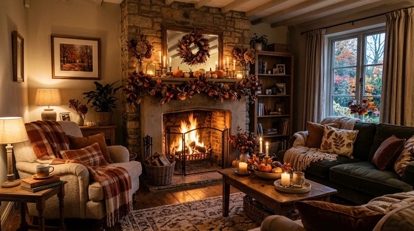 Keep the hearth styled but safe