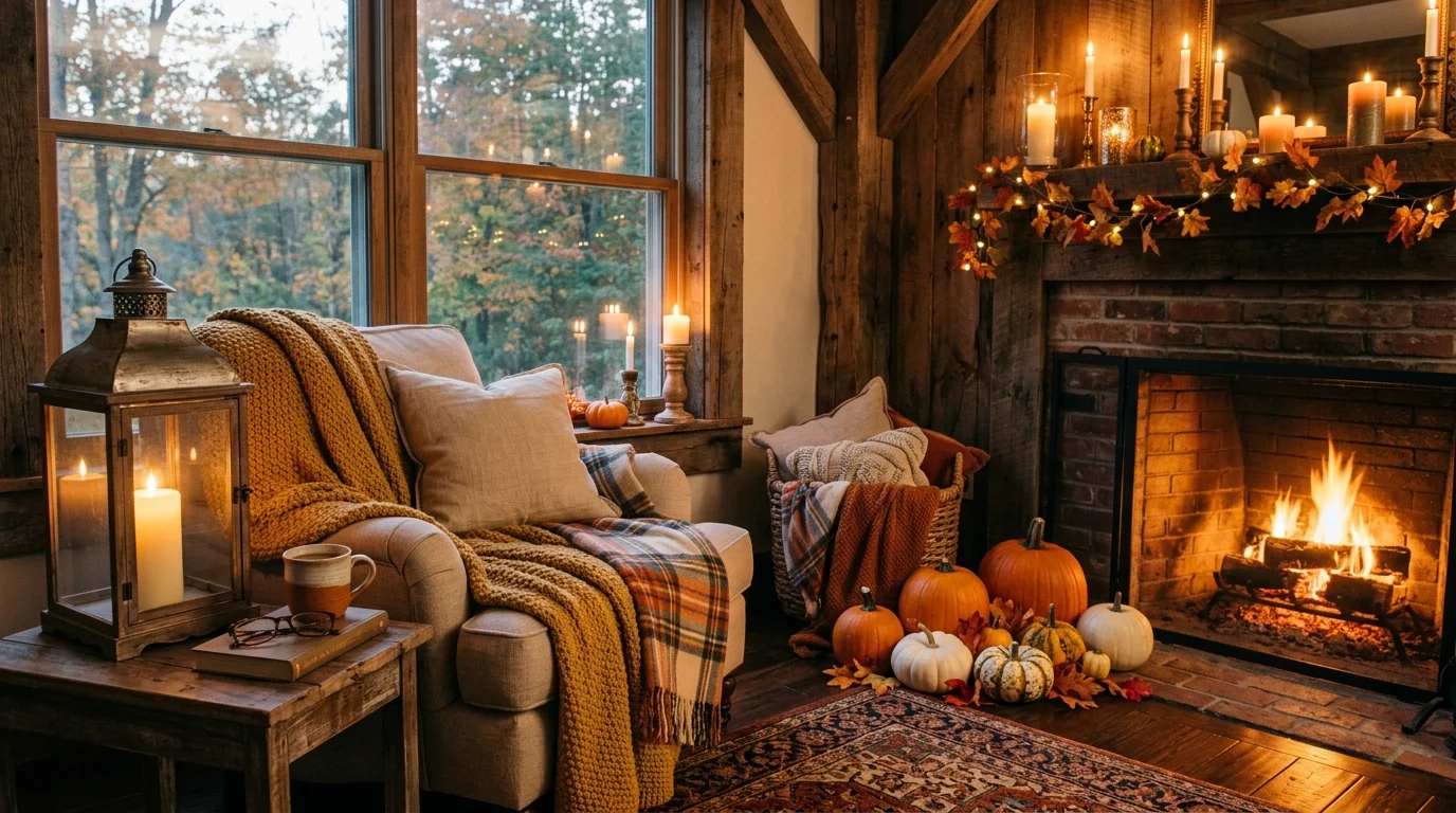 Group lanterns in different sizes