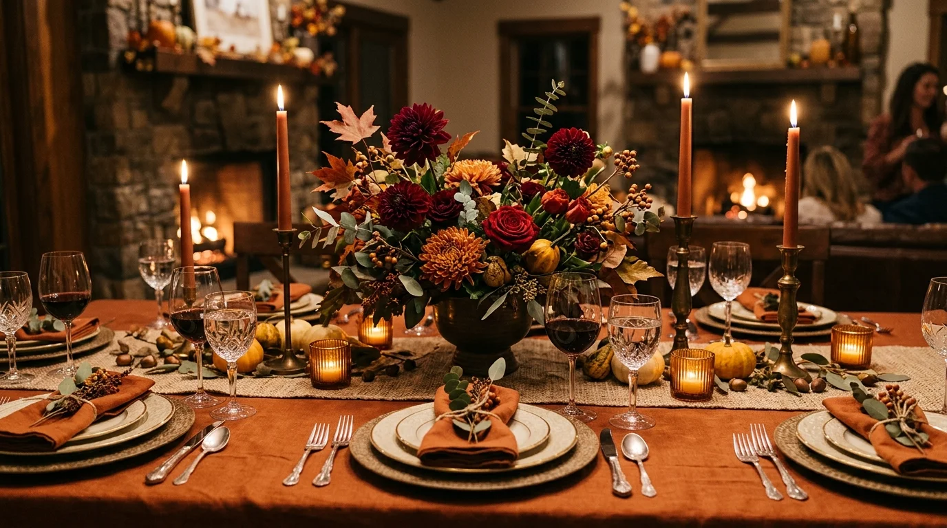 Create a bowl centerpiece