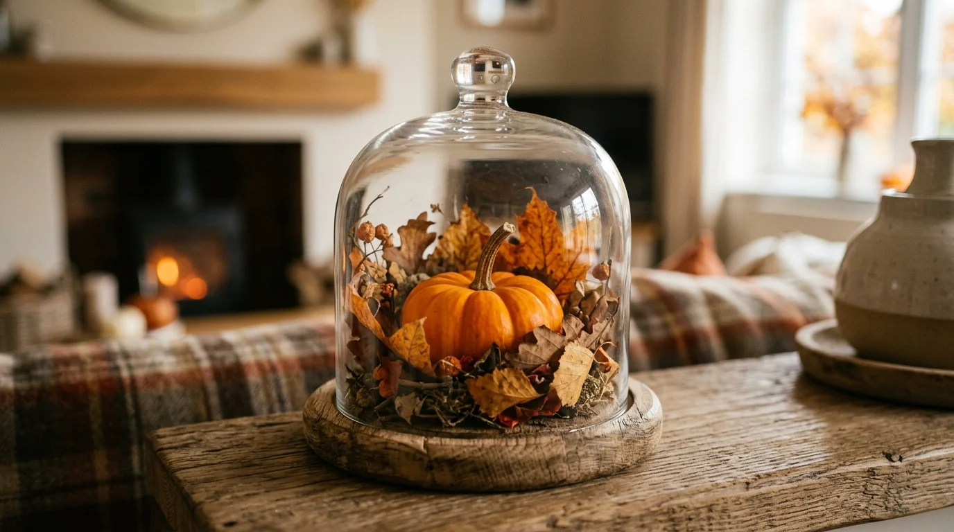 12 Fall Cloche Decoration Ideas to Display Seasonal Decor in Style