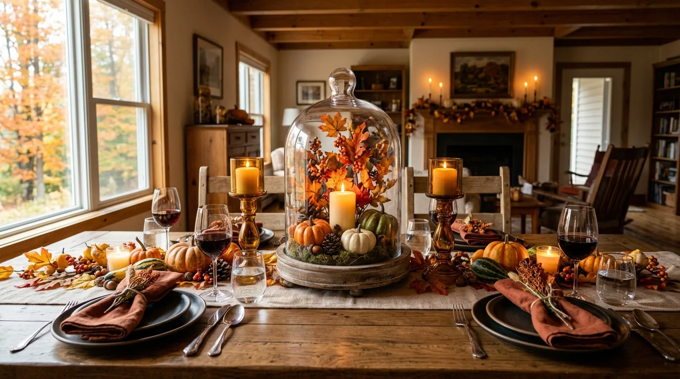 Keep the glass clean and uncluttered