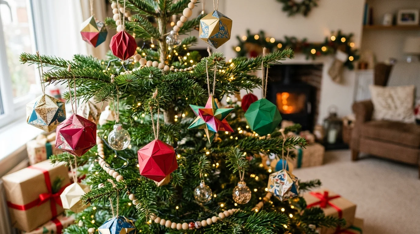 Paint wood slice ornaments