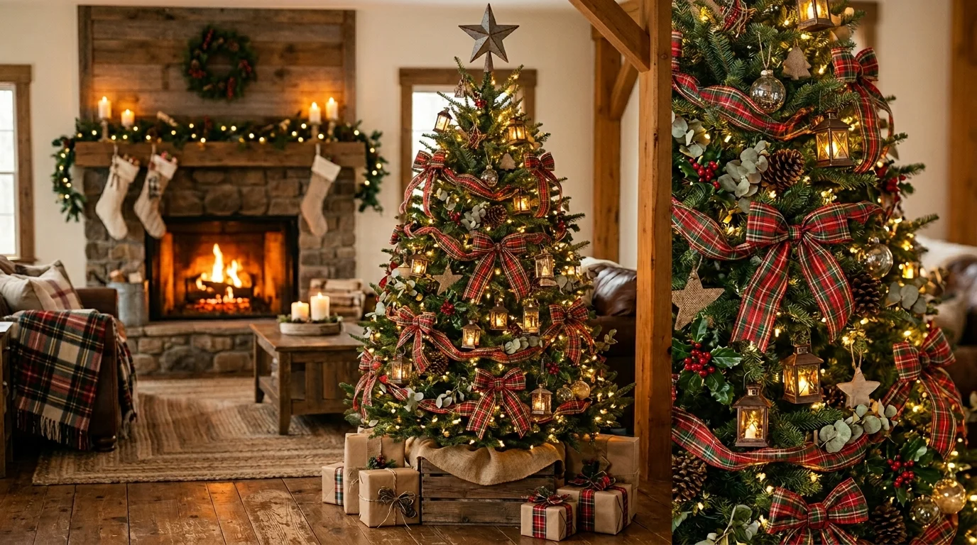 Use wood bead garland