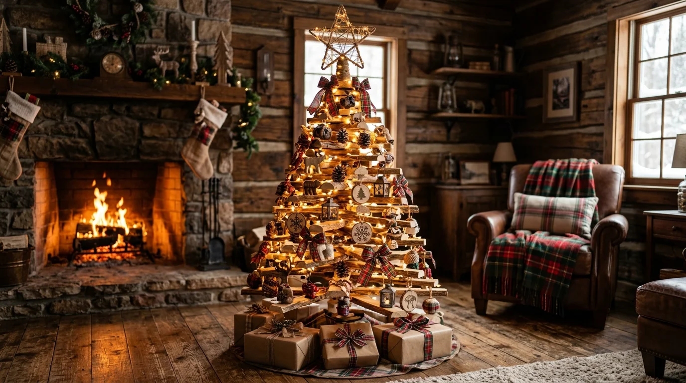 Place the tree in a basket collar