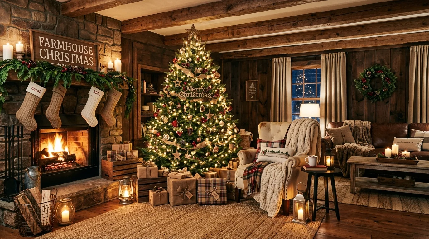 Top with a simple star or bow