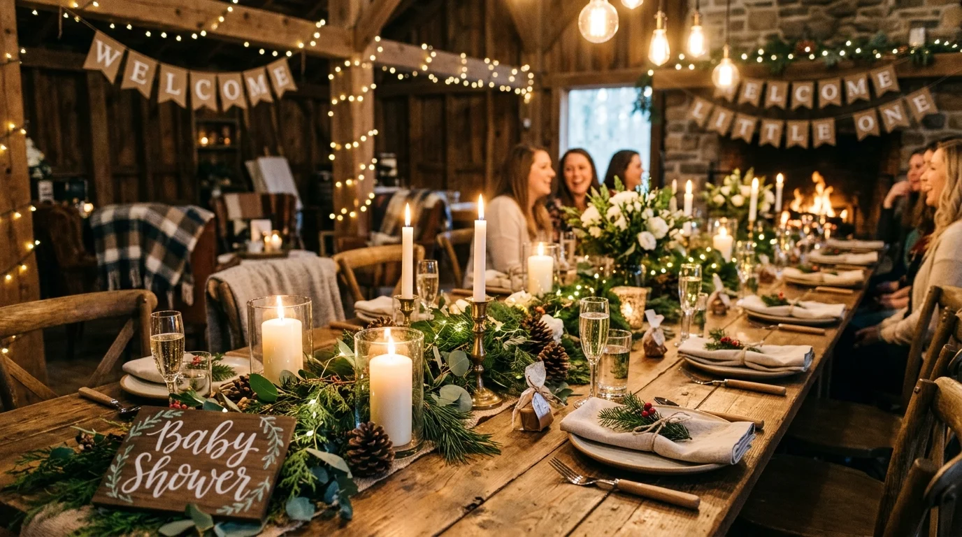 Use candles or warm fairy lights