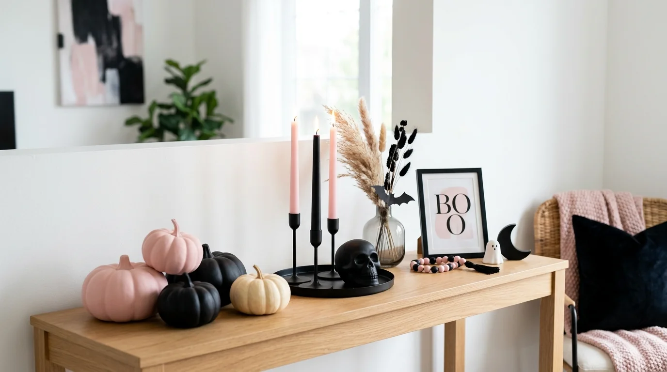 Use pink neon or LED lighting