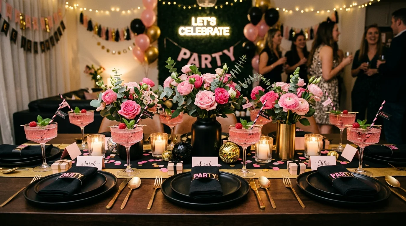 Style a witchy drink station