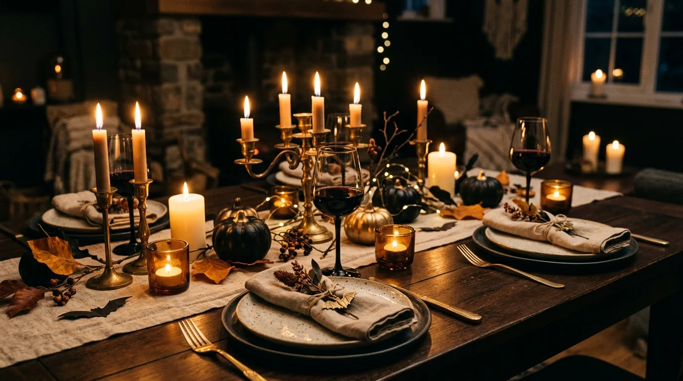 Use mini pumpkins in neutral tones