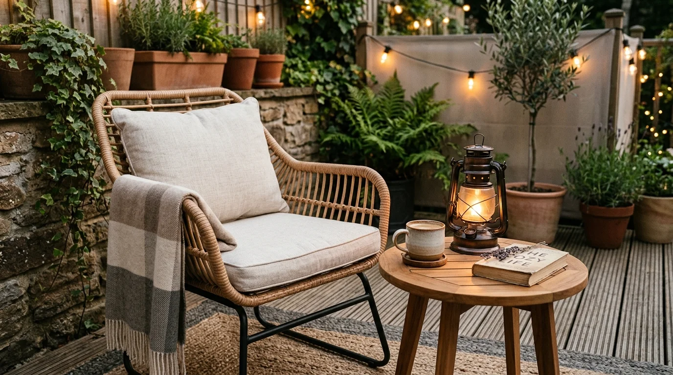 Minimal front or backyard