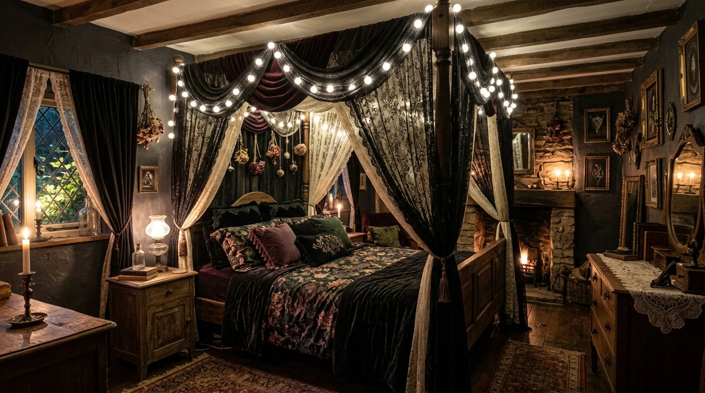 Style shelves with old books