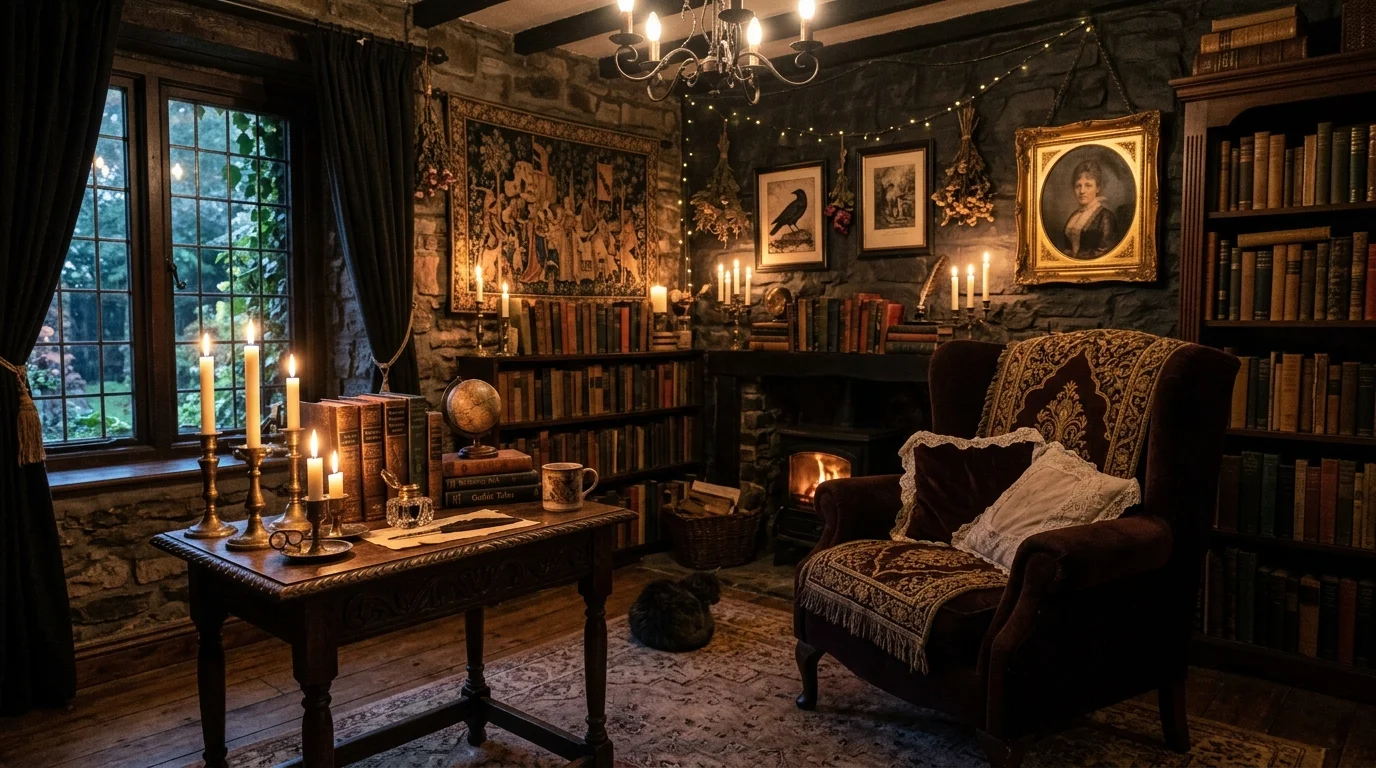 Keep the final look layered but calm