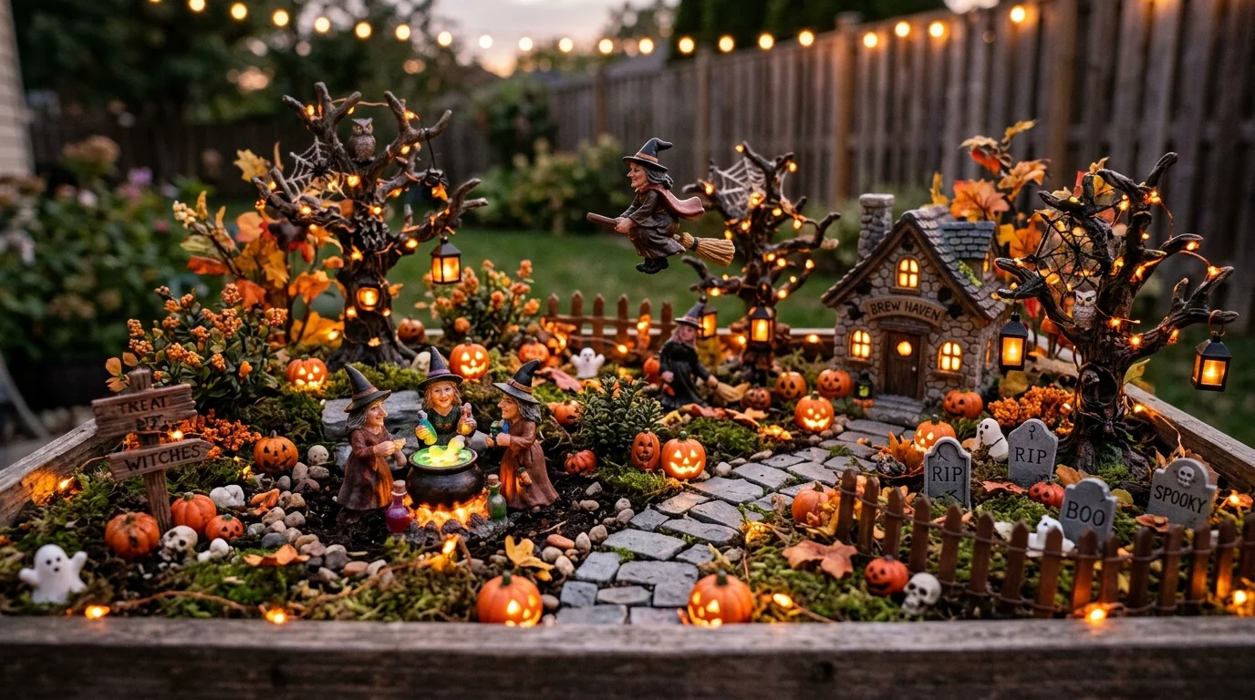 Use mini pumpkins throughout