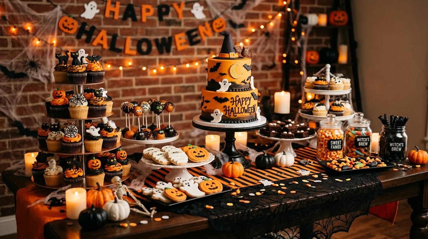 Use a bold balloon garland