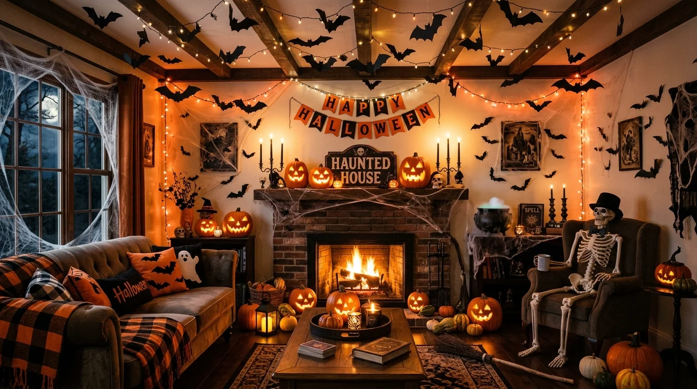 Style a spooky dessert table