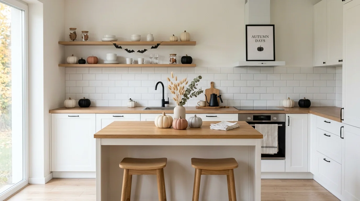 Add black candles to the counter display