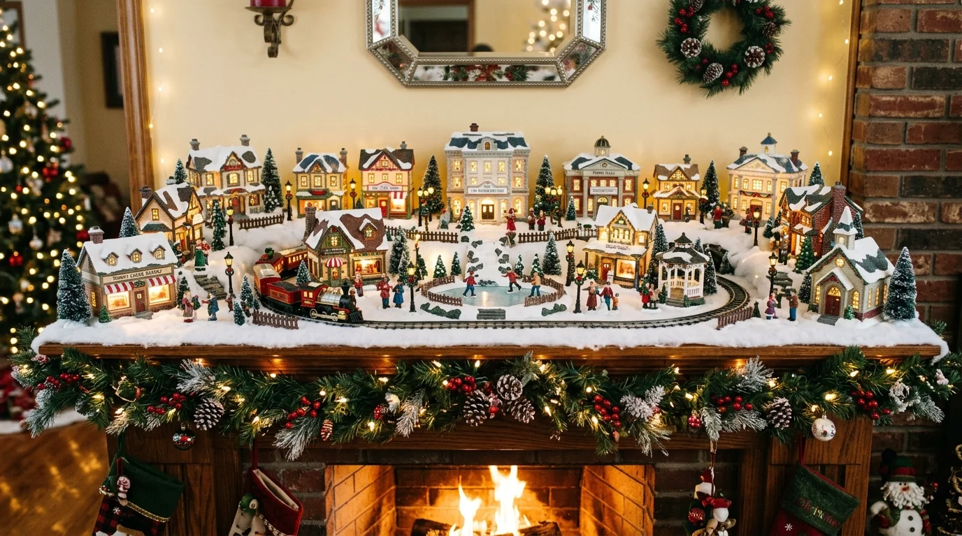 8 White Christmas Village House Ideas for a Magical Holiday Display