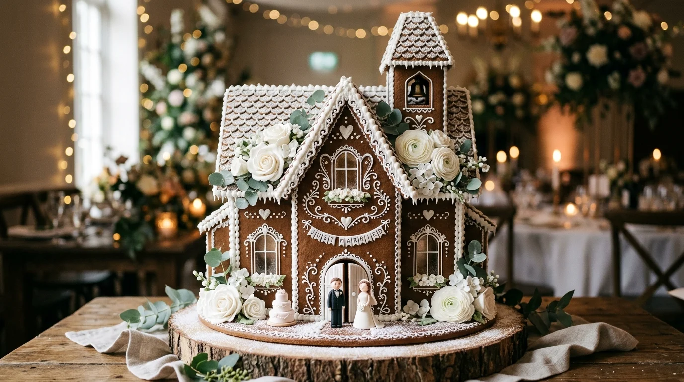 10 Wedding Gingerbread House Ideas for a Creative Holiday Theme