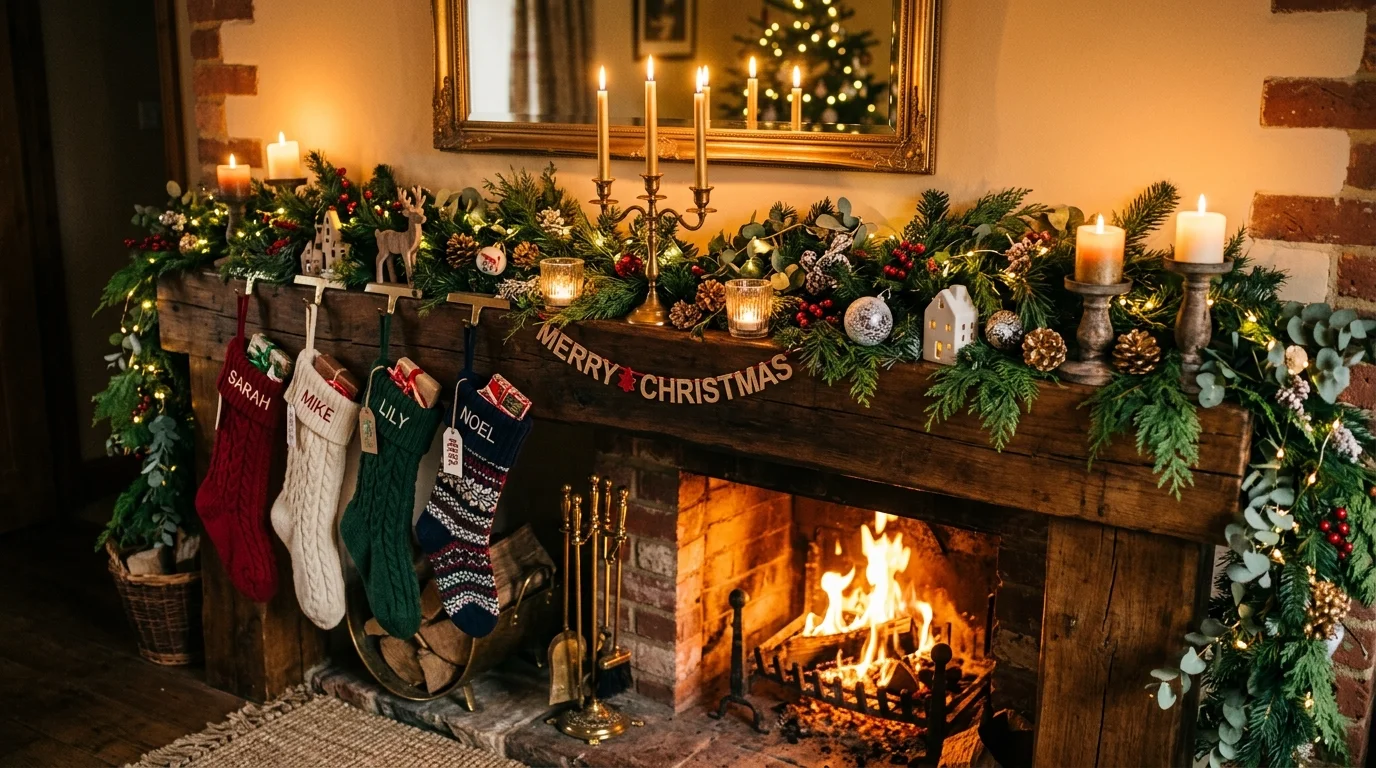 Use warm fairy lights in unexpected places