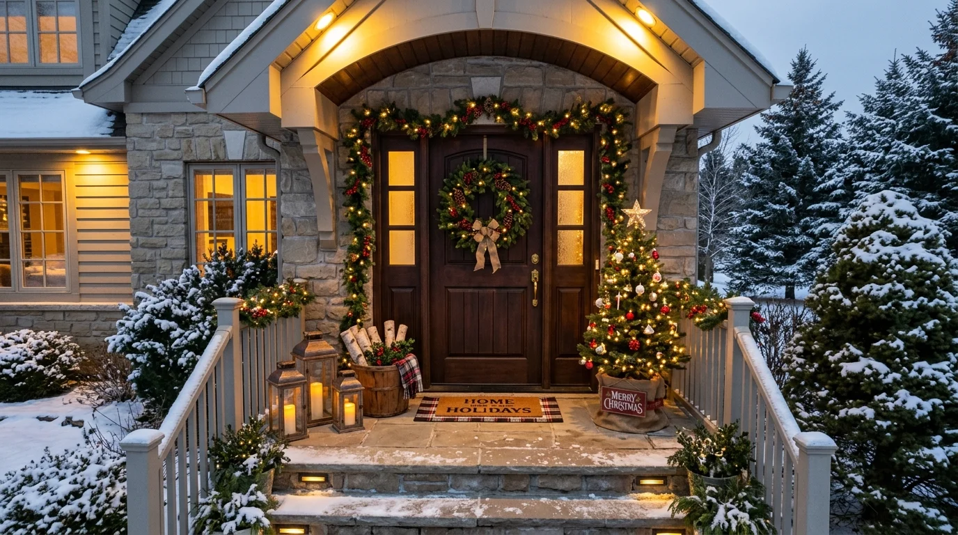 Add cozy blankets and patterned pillows