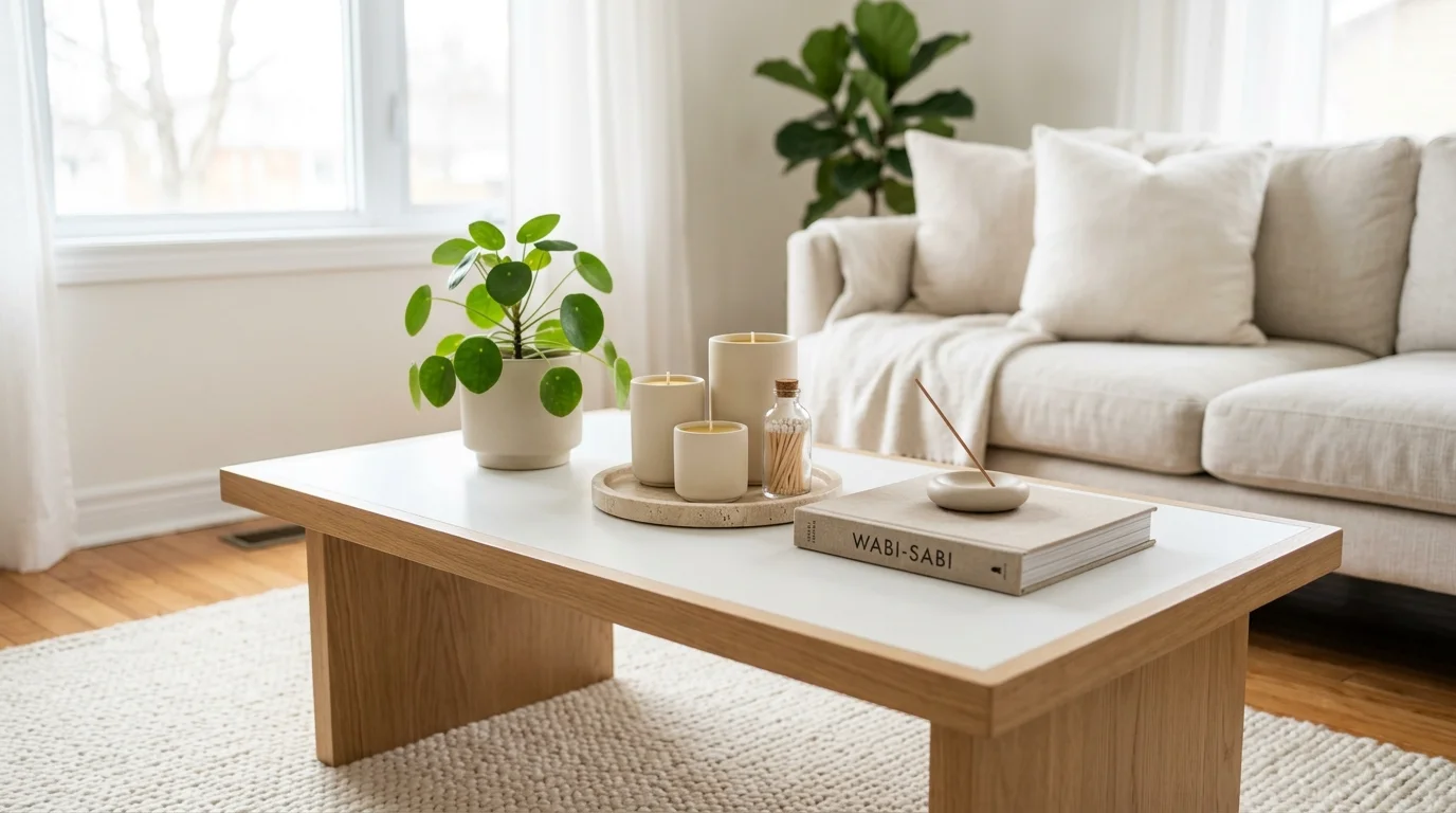 Use mini trees as a centerpiece