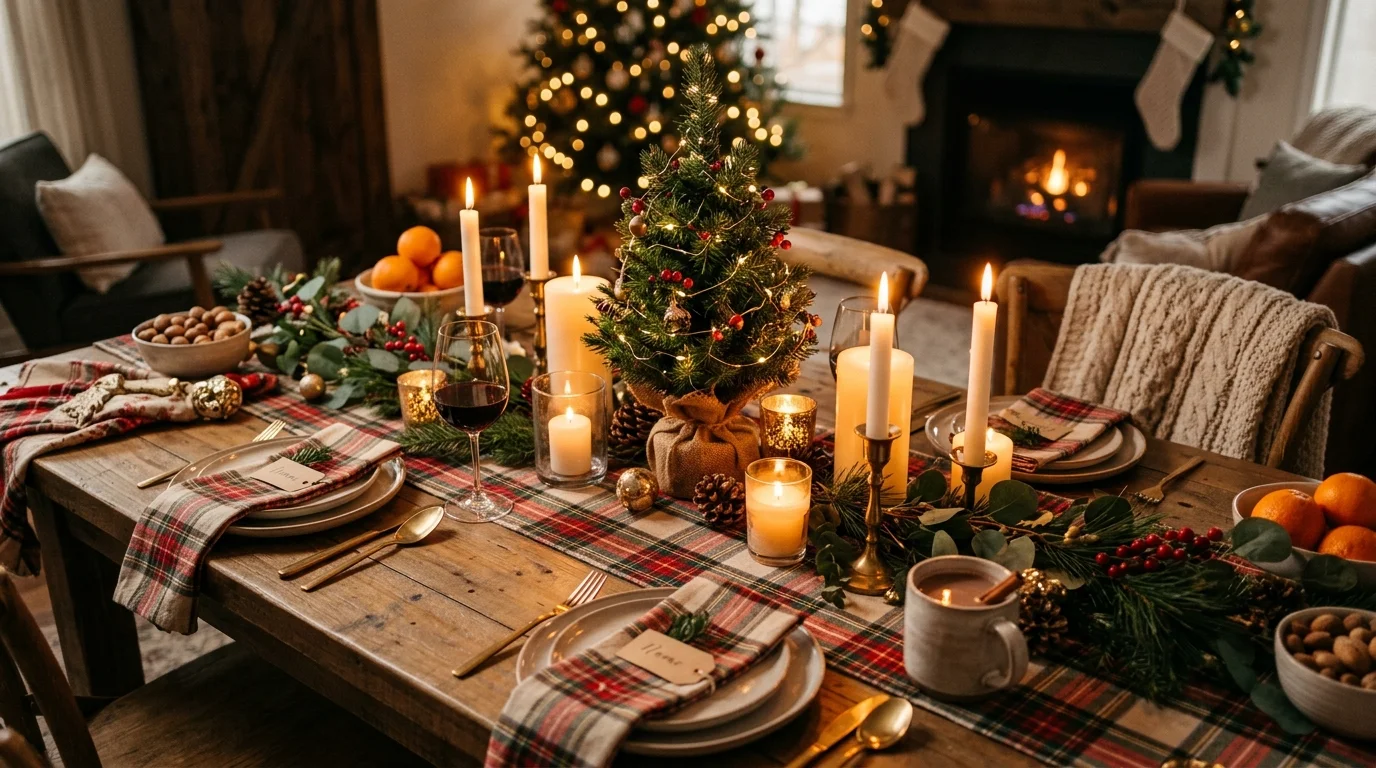 Display a gingerbread or cookie plate